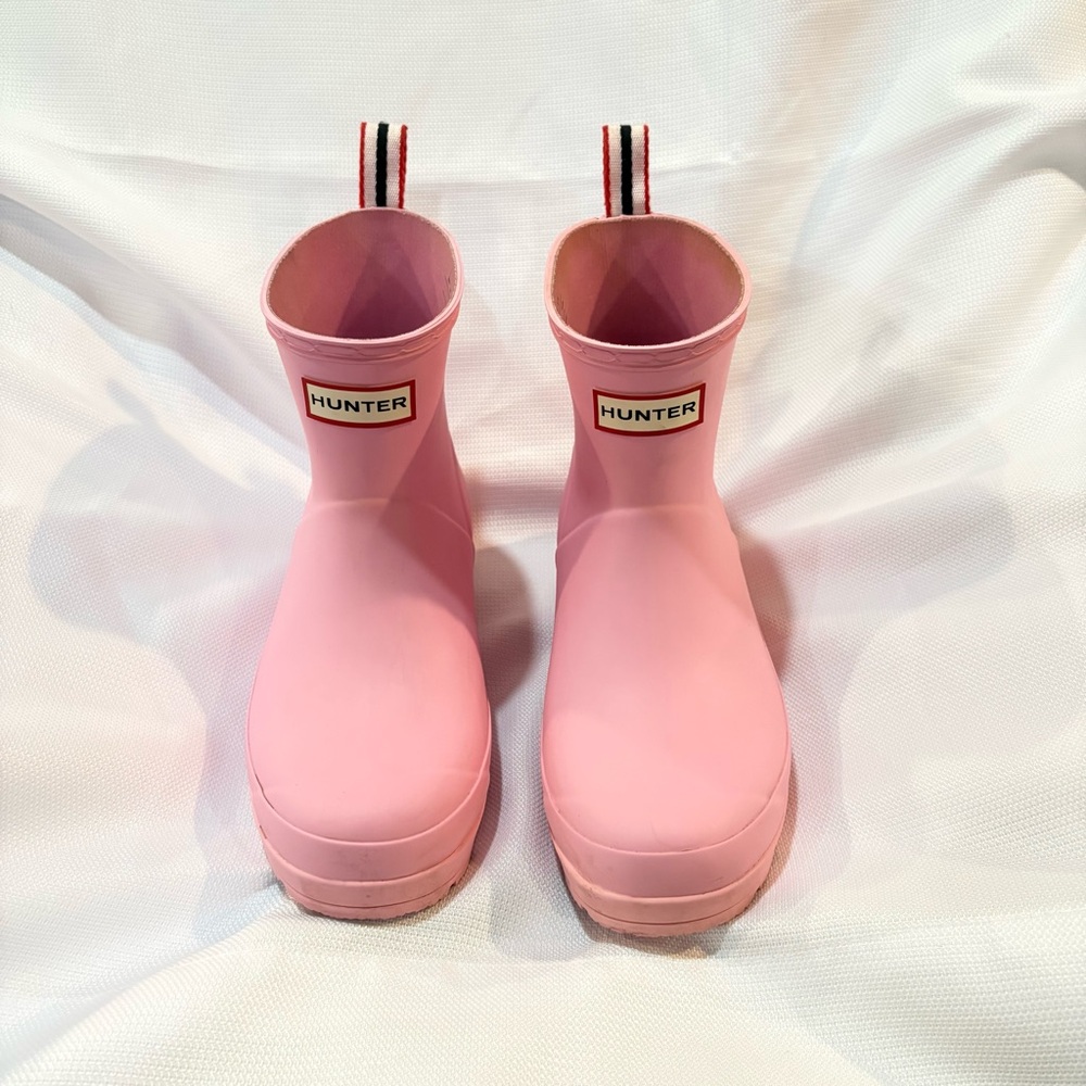 Hunter Pink Women's Winter & Rain Boots - Picture 3 of 14
